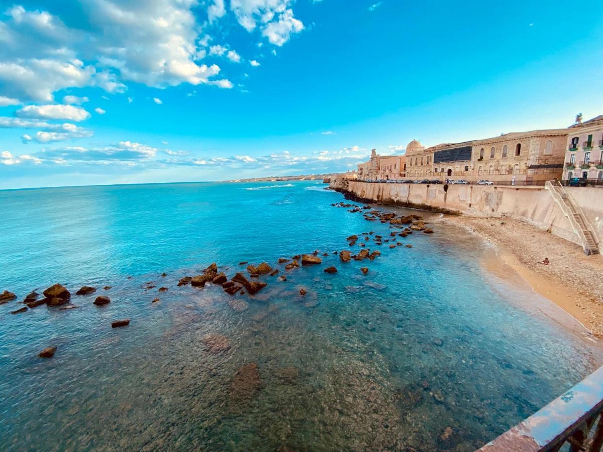 Elegante Appartamento In Palazzo Storico Ortigia Szirakúza Kültér fotó