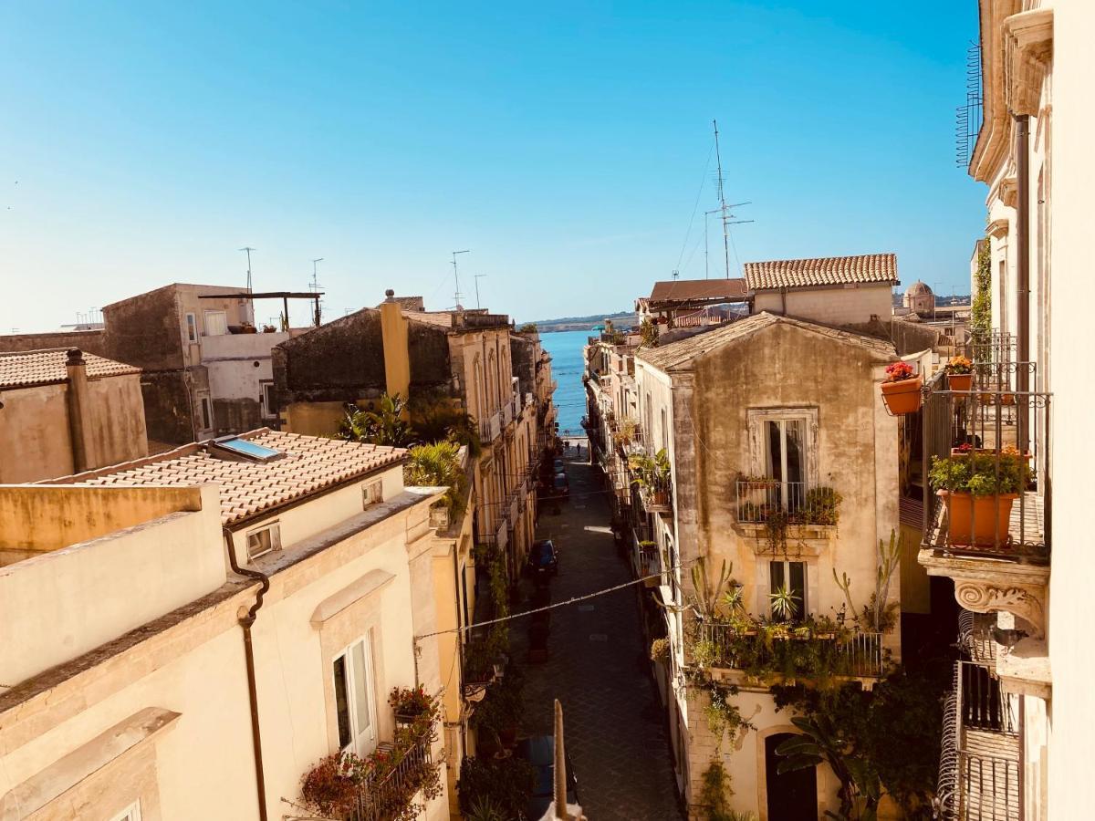 Elegante Appartamento In Palazzo Storico Ortigia Szirakúza Kültér fotó
